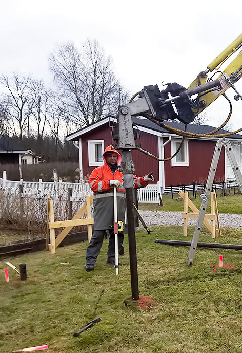 Skruvpåle kan användas i nästan all terräng